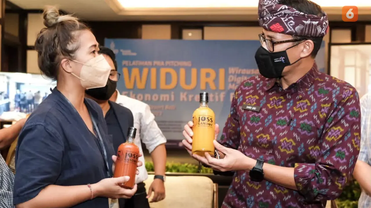 Menparekraf Sandiaga uUno di Bali