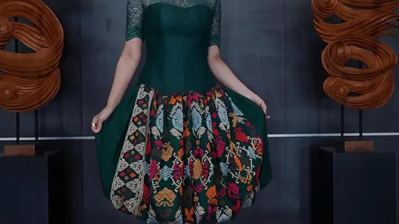 Gaya Elegan Ashanty Pakai Dress Brokat, Tampil Menawan dalam Setiap Momen