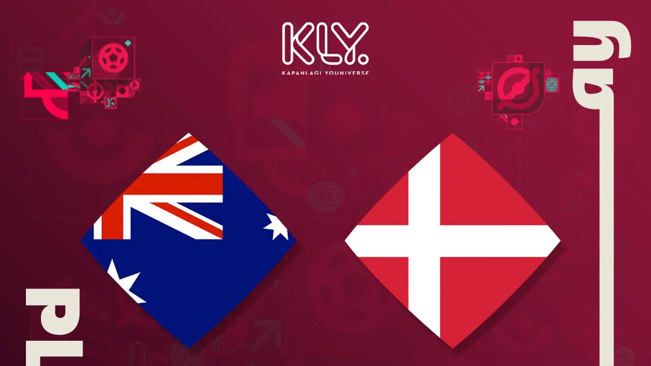 Piala Dunia 2022 - Australia Vs Denmark