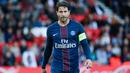 Setelah sempat ke Barcelona, Maxwell pindah ke PSG pada 2012. Ia bermain selama enam musim dan ikut membangun dominasi PSG di Ligue 1. (AFP/Thomas Samson)