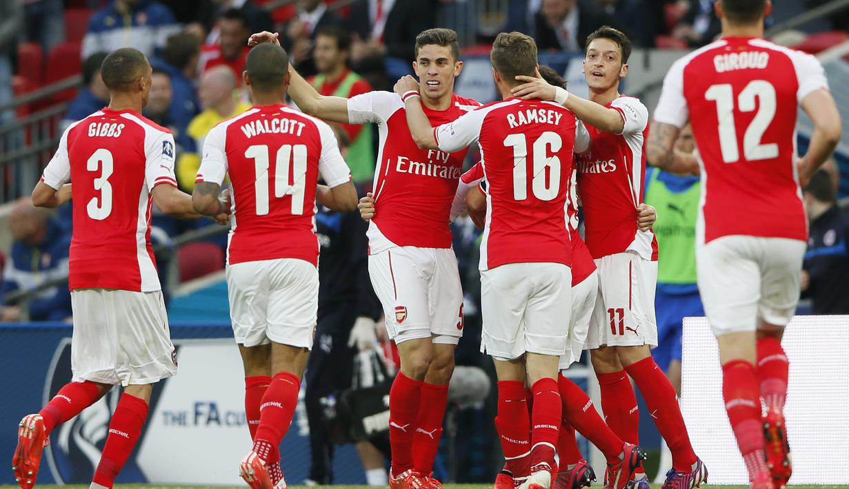 Sanchez menjadi pahlawan kemenangan Arsenal berkat gol penentunya