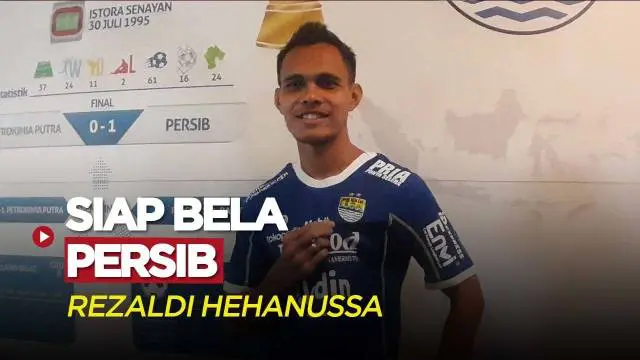 Berita Video, Rezaldi Hehanussa Ikuti Latihan Persib Bandung pada Sabtu (28/1/2023)