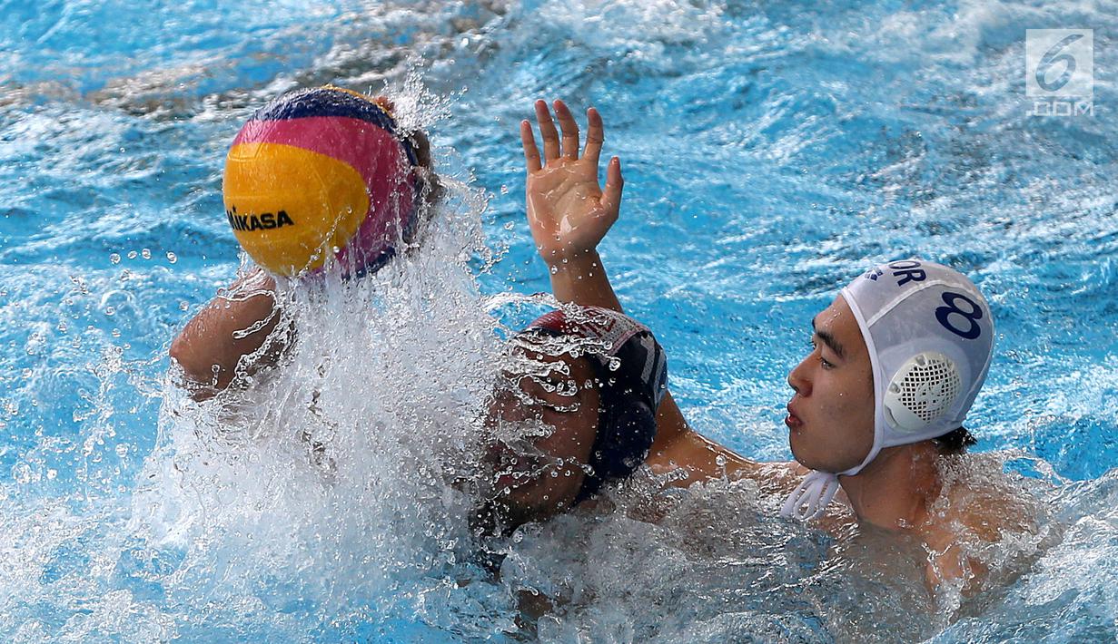 FOTO Polo  Air  Putra Indonesia Tumbang dari Korea Selatan 
