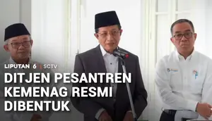 Ditjen Pesantren Kemenag Resmi Dibentuk