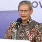 Juru Bicara Pemerintah untuk Penanganan COVID-19 di Indonesia, Achmad Yurianto saat konferensi pers Corona di Graha BNPB, Jakarta, Senin (8/6/2020). (Dok Badan Nasional Penanggulangan Bencana/BNPB)