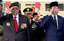 HUT ke-81 TNI, Jokowi dan SBY Duduk Berdampingan