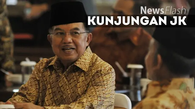 Wakil Presiden Jusuf Kalla melakukan kunjungan kerja sehari ke Pondok Pesantren Modern Darussalam, Gontor, Jawa Timur