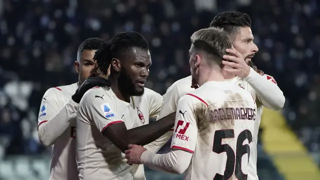 AC Milan Bungkam Tuan Rumah Empoli 4-2