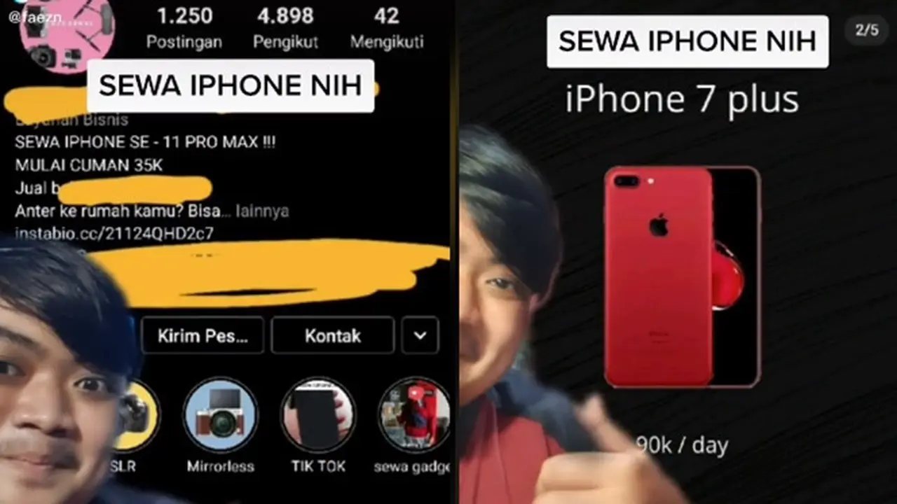 Beralih dari Kamera ke Smartphone, Tempat Sewa iPhone di Jombang Ini Viral