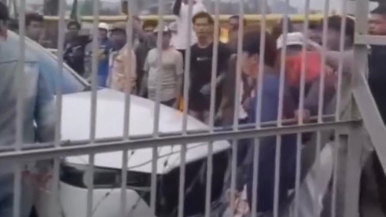 Viral Anggota DPRD Cilegon Tabrak Buruh Saat Aksi Unjuk Rasa