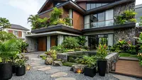 7 Desain Halaman Rumah yang Tidak Mudah Ditumbuhi Rumput Liar, Tetap Rapi dan Minim Perawatan