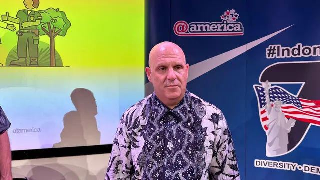 Direktur USAID Indonesia Jeffery Cohen saat ditemui sejumlah media, Rabu (12/6/2024). (Liputan6/Benedikta Miranti)