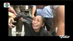 Petugas Suku Dinas Sosial di kawasan Gambir, Jakarta Pusat, merazia pendatang baru yang tidak memiliki tempat tinggal.