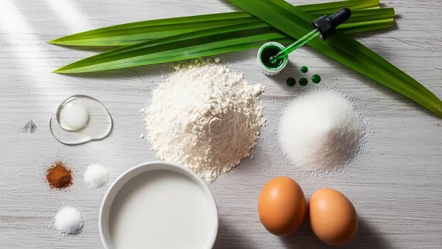 Bahan Utama untuk Putu Ayu Tanpa Kelapa