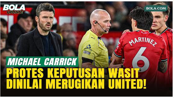 MU Kalah dari Leeds, Carrick Sebut Wasit Ambil Keputusan Mengejutkan!