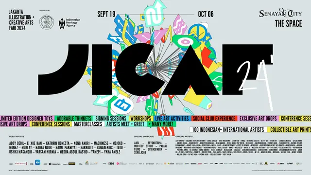 Indonesia Heritage Agency turut berpartisipasi di JICAF 2024.