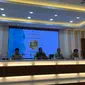 Konferensi pers menjelang acara Hassan Wirajuda Pelindungan Award 2023 yang diakan digelar pada Desember 2023. (Liputan6/Benedikta Miranti)