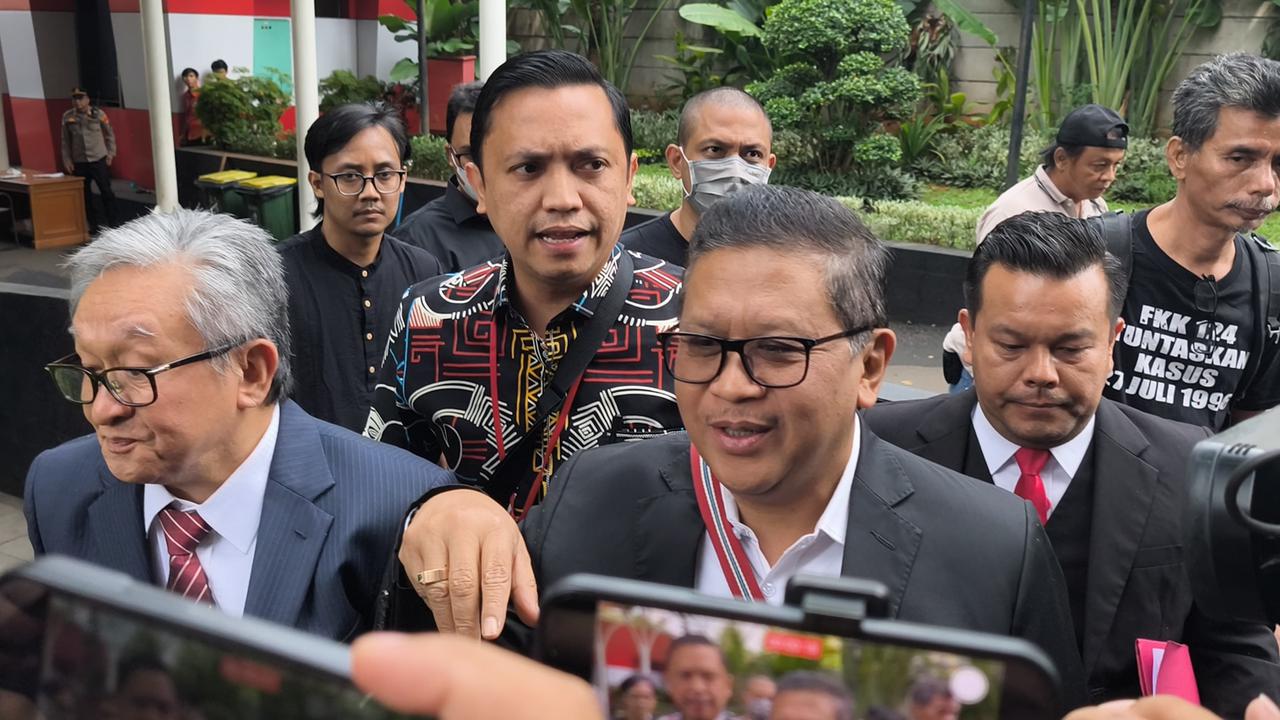 Penuhi Panggilan KPK, Hasto Kristiyanto Diperiksa Sebagai Tersangka