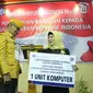 Legiun veteran yang mayoritas di atas 70 tahun dapat hadiah komputer di Gorontalo. (Liputan6.com/Aldiansyah MF)