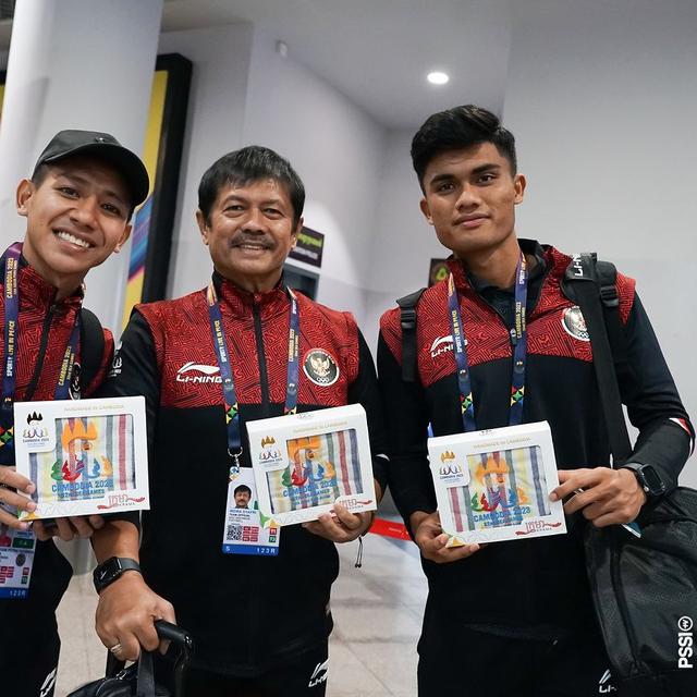 Timnas Indonesia U-22 tiba di Kamboja.