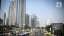 Suasana gedung perkantoran di Jalan Sudirman, Jakarta, Rabu (29/7/2020). Perkantoran, khususnya kantor pemerintahan, menjadi sumber kluster baru terbesar selain permukiman dan pasar. (Liputan6.com/Faizal Fanani)