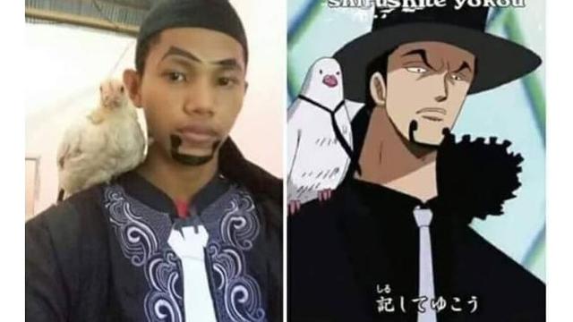 6 Potret Orang Pakai Kostum Anime One Piece di Tempat Umum Ini Kocak