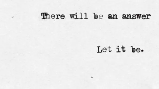 Editor Says: Let It Be, Seni Meredakan Kesedihan