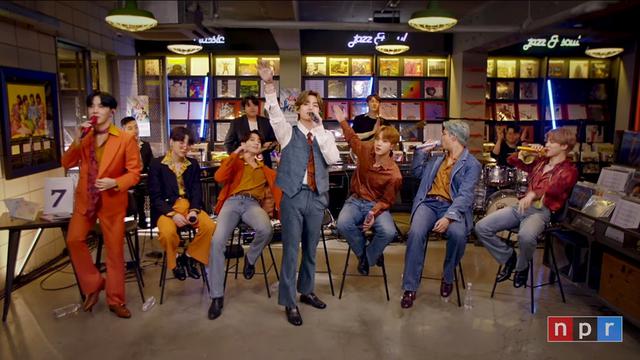 BTS Tiny Desk Concert