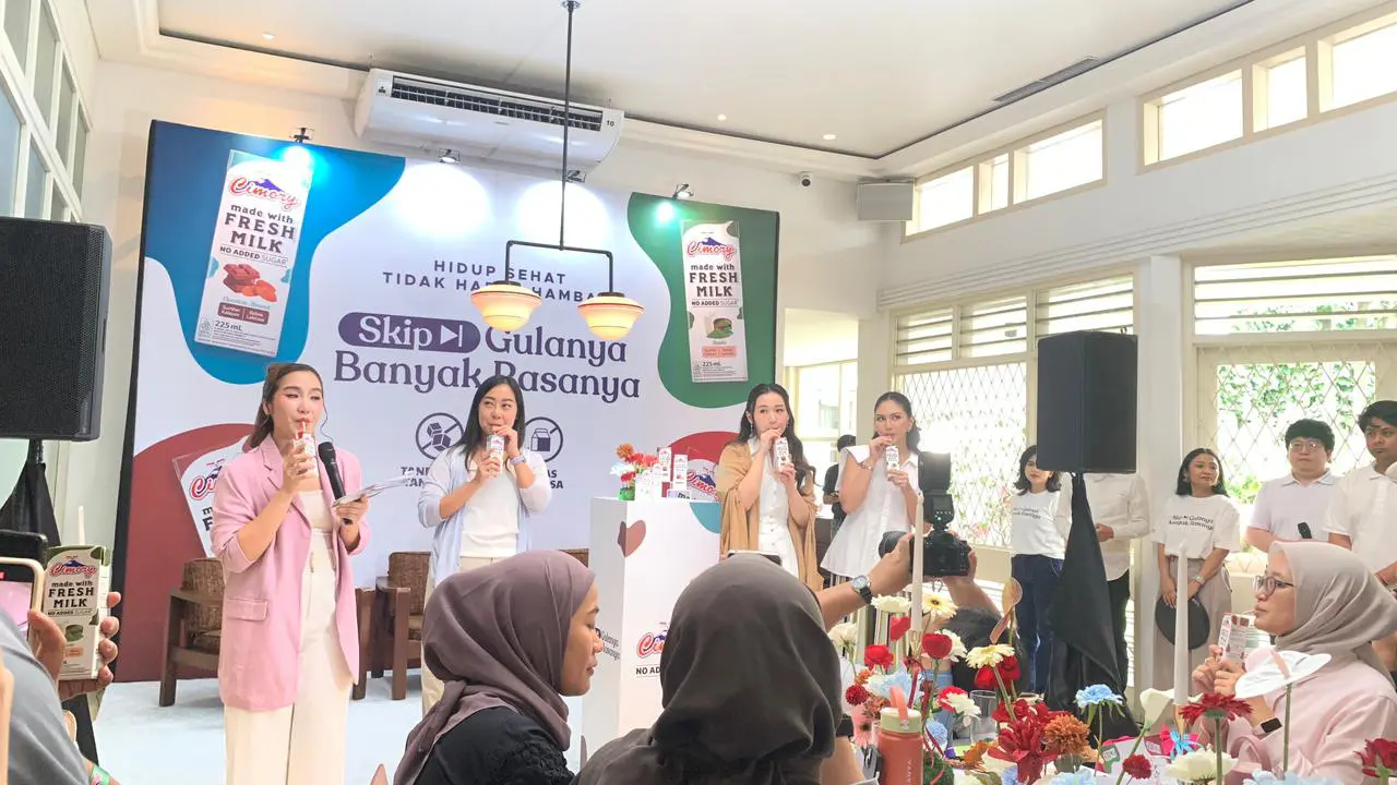 Peluncuran Cimory Milk No Added Sugar