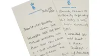 Koleksi surat Putri Diana kepada mantan pembantu rumah tangganya di Althorp, Northamptonshire akan dilelang pada 27 Juni 2024 dengan harga pembuka fantastis sekitar enam digit dolar atau dimulai dari Rp1,6 miliar rupiah. (dok. Julienâs Auctions/https://www.juliensauctions.com/en)