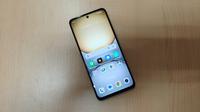 Penampilan Realme C75 yang resmi rilis untuk pasar Indonesia. (Liputan6.com/Agustinus M. Damar)