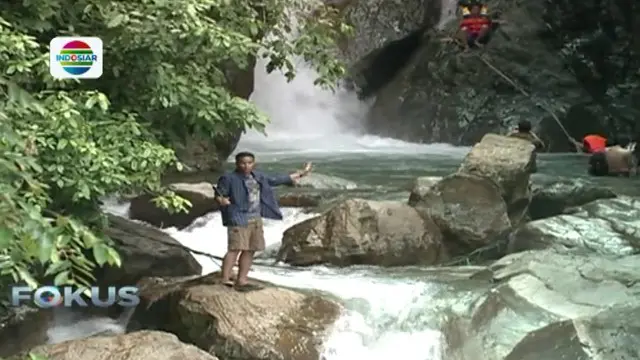 Suguhan alam yang indah bernuansa air di tengah hutan asri akan terasa kala kita berkunjung ke Leuwi Hejo.