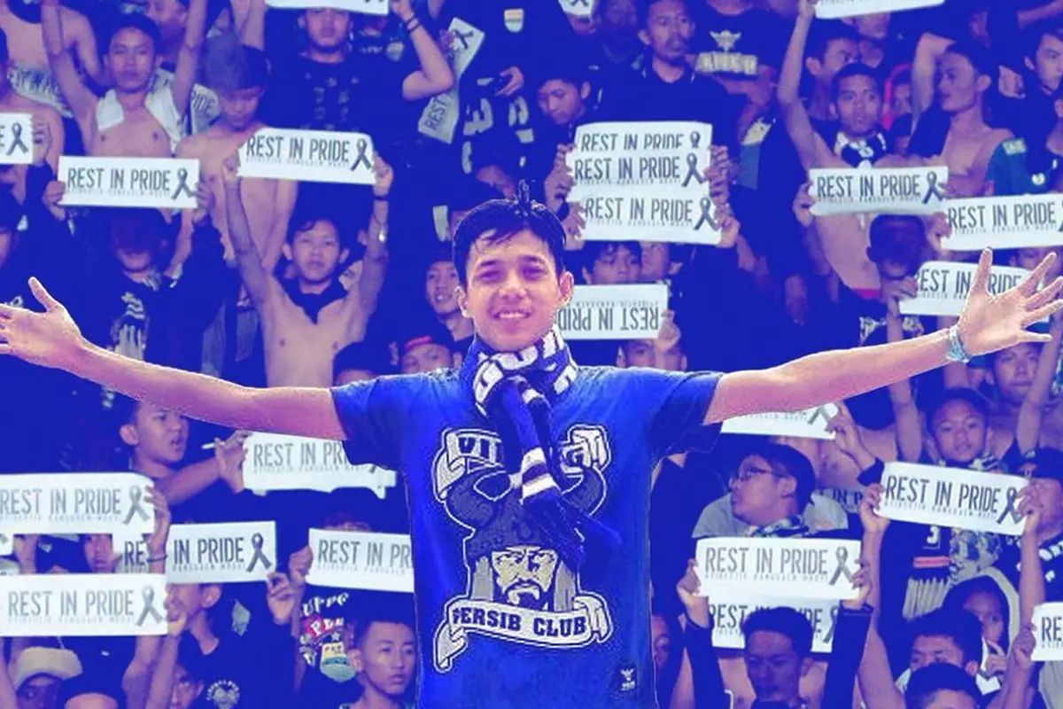Ricko Andrean, bobotoh korban permusuhan panas suporter Persib dengan Persija. (Bola.com/Instagram Persib)
