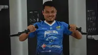 Gelandang Persib Bandung, Dedi Kusnandar. (Bola.com/Erwin Snaz)