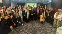 Ketua Umum BPW (Business and Professional Women) Indonesia, Giwo Rubianto dalam sesi ke-69 Komisi Status Perempuan (CSW69) di New York. (Tim News).