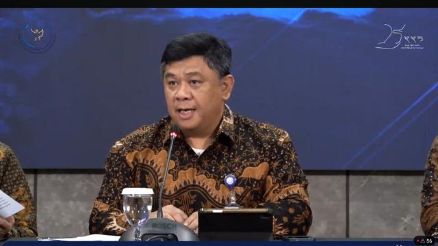 Refleksi kinerja Direktorat Jenderal Pengelolaan Kelautan dan Ruang Laut Tahun 2024, Jumat, 20 Desember 2024. (Foto: Liputan6.com/Tira Santia)