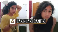 Beredar video Tik Tok kocak seorang laki-laki yang dikira perempuan. Karena pria itu memiliki rambut yang panjang dan berwajah cantik.
