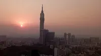 Laporan Liputan6.com dari Makkah: Senja Merekah di Langit Jabal Khandamah