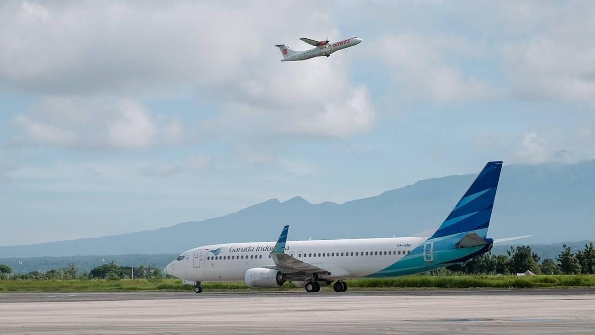Pesawat Garuda Indonesia Pengangkut Jemaah Haji Balik ke Landasan Pacu Bandara Kualanamu Setelah Terbang 40 Menit