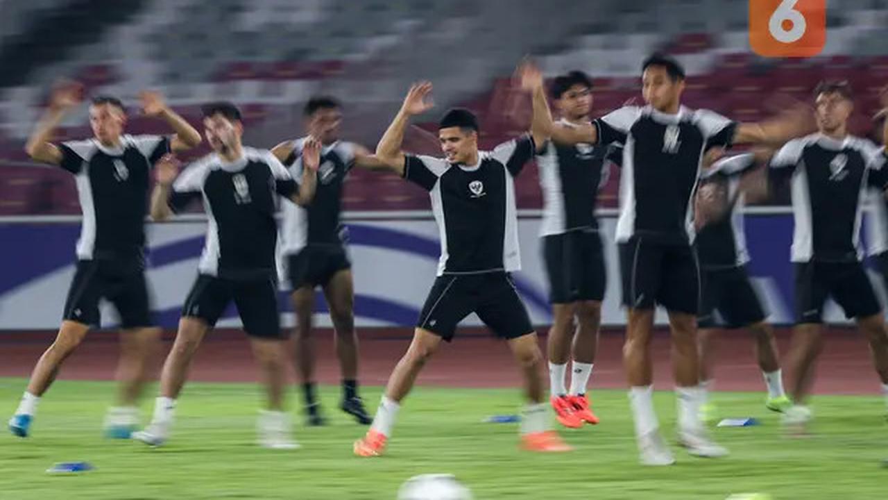 Foto: Persiapan Terakhir Timnas Indonesia Jelang Laga Berat Melawan Jepang di Kualifikasi Piala Dunia 2026