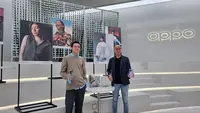Oppo memamerkan hasil jepretan foto Oppo Reno 10 Pro+ lewat kampanye Oppo 1000 Portrait of Dreams. (Liputan6.com/Agustinus M. Damar)