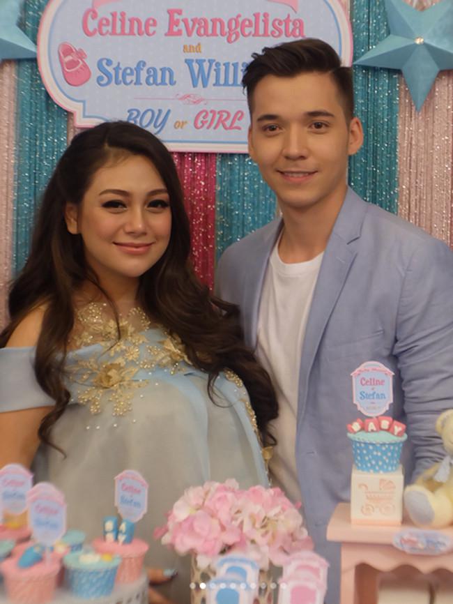 Stefan William dan Celine Evangelista. (Instagram/celine_evangelista)