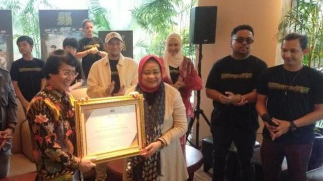 Kak Seto saat jumpa pers film Kun Ana Wa Anta di XXI Epicentrum, Jakarta.