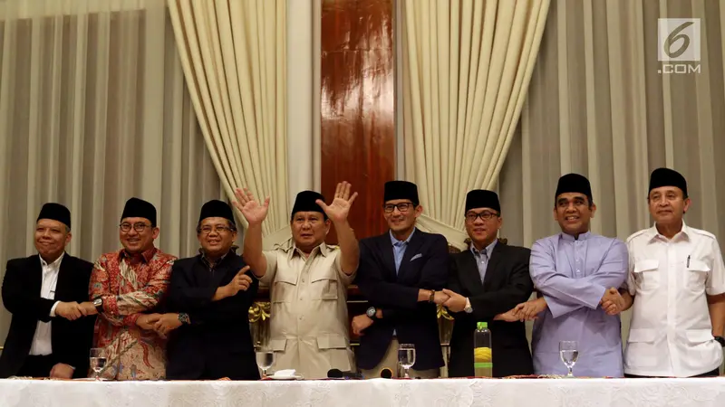 Pernyataan Sikap Koalisi Prabowo-Sandiaga