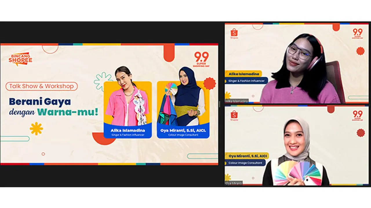 BincangShopee 9.9 Super Shopping Day Ajak Konsumen Temukan Personal Colour