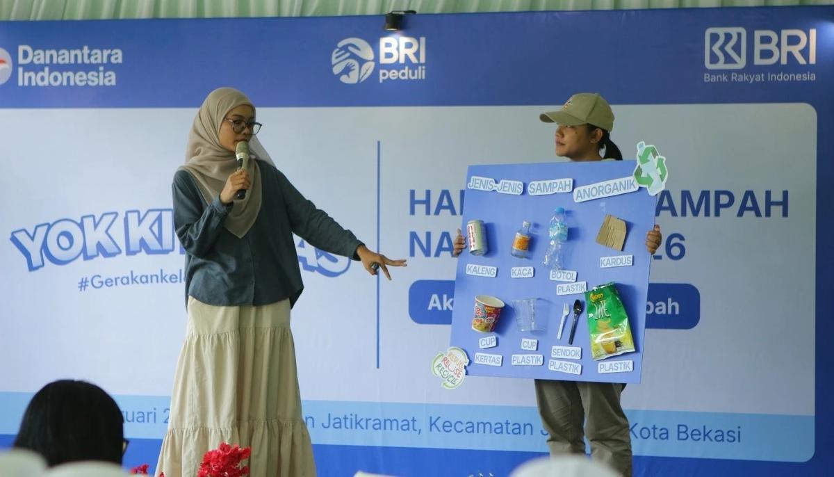 BRI Tegaskan Komitmen Peduli Sampah dan Wujudkan Astacita Lingkungan melalui 'BRI Peduli Yok Kita Gas'