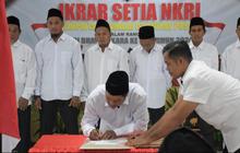 18 Mantan Simpatisan ISIS dan JI Ikrar Setia NKRI, Diminta Jaga Keamanan di Poso