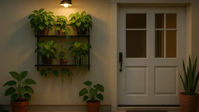Inspirasi Teras Rumah Kecil agar Tampak Luas (Foto: Reve Art AI)