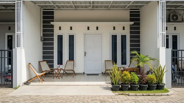 9 Inspirasi Fasad Rumah Perumnas agar Tidak Terlihat Monoton, Elegan tanpa Renovasi Besar