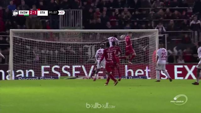 Standard Liege harus kehilangan Edmilson Junior yang dikartu merah kemudian kebobolan gol telat yang membuat Zulte-Waregem menang ...